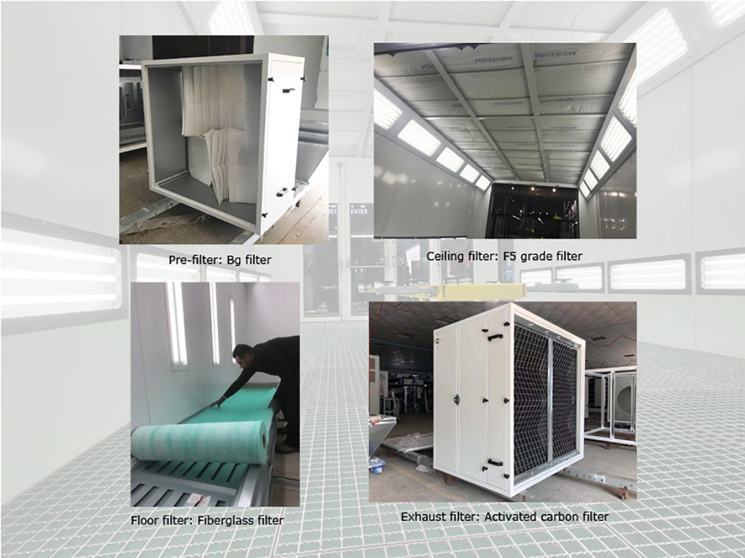 Superior Quality CE Approved Paint Drying Room for Automobile